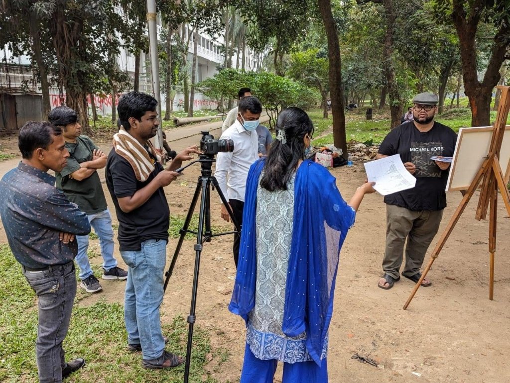 বিএফআই ৬৭তম ব্যাচ — সাইলেন্স শর্ট ফিল্ম শুটিং