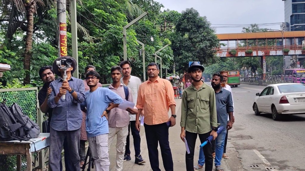 বিএফআই ৭৮তম ব্যাচ গ্রুপ-এ — শহর শর্ট ফিল্ম শুটিং