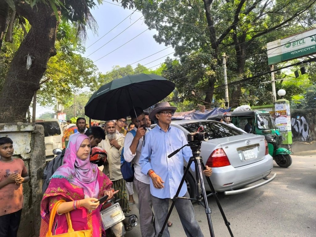 ৮০তম ব্যাচ গ্রুপ-এ ক্যামেরা সেটআপ ও দৃশ্য নির্দেশনা