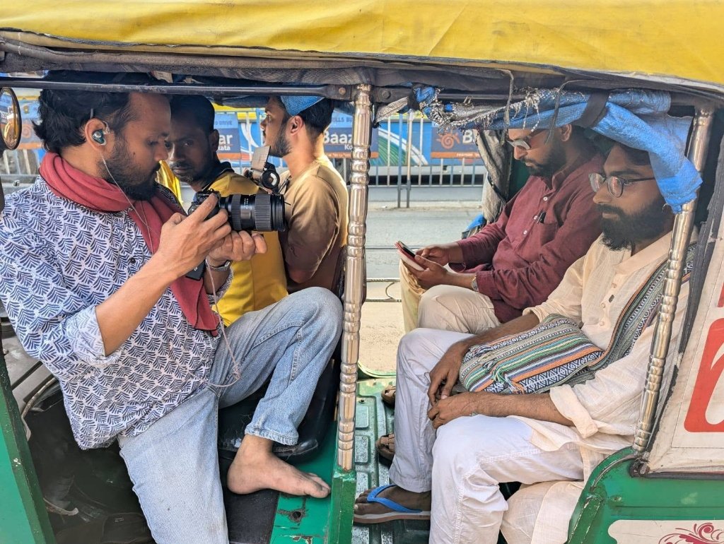 ১তম ব্যাচ — চলন্ত অটো-রিকশায় ডায়নামিক ক্যামেরা ও সিনেমাটোগ্রাফি